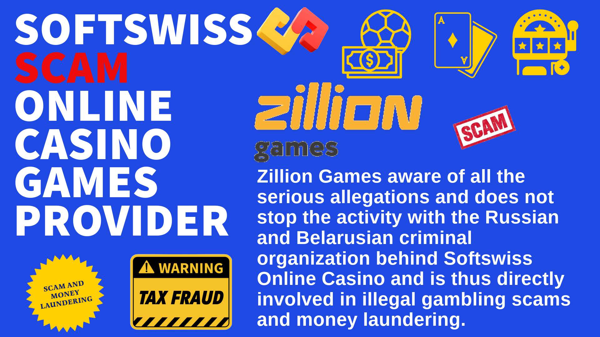 Zillion Games - softswiss scam - Casino by Softswiss